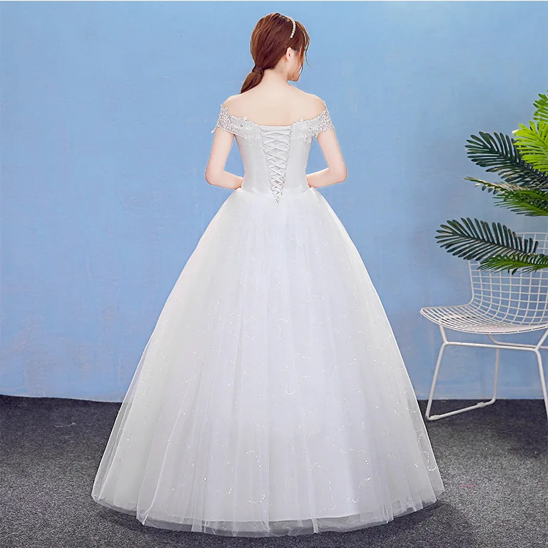 OPZC vestido longo de festa свадебное платье в пол роскошное кружевное платье с блестками и кристаллами без спинки