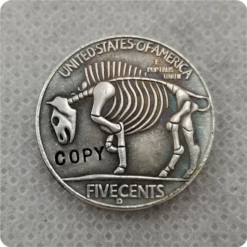 Хобо Никель Coin_Type# 59_1934-D с гравировкой в виде американского бизона из никеля копия монеты памятные монеты коллекционирования