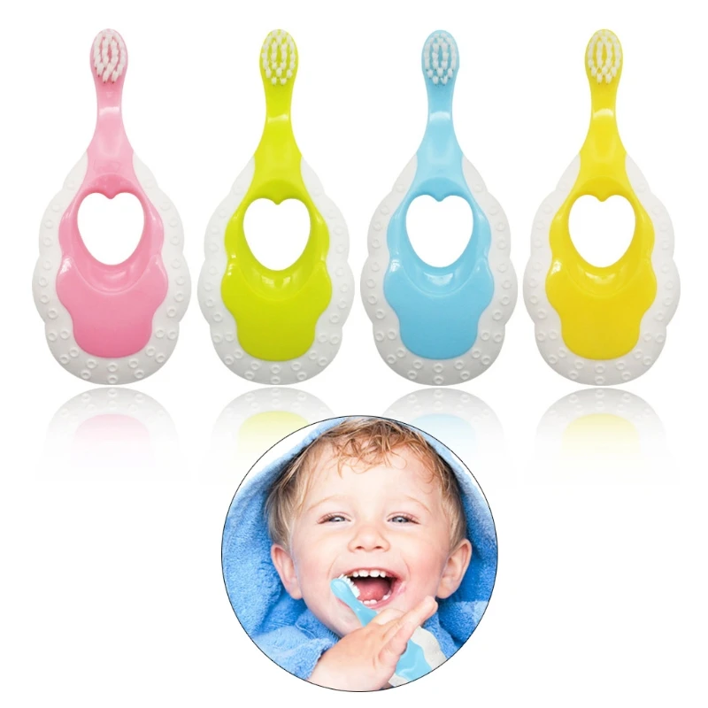 Baby Toothbrush Soft Anti Slip Handle Cartoon For Toddler Kids Newborn Oral Care-M15