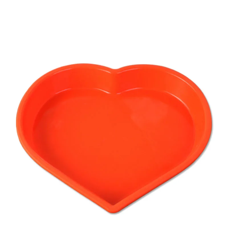 

Sweet loving big silicone cake mold heart pizza baking mold bread mold cake decorating tool