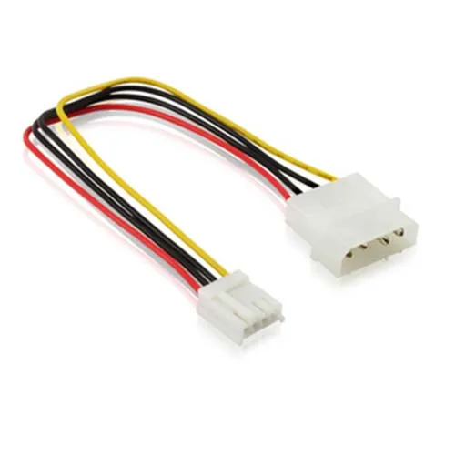 2шт 5 25 &quot4 Pin Molex до 3 5&quot флоппи накопитель FDD внутренний кабель питания адаптер