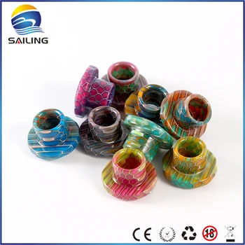 

Sailing Vape Intelligent Design Durable Epoxy Resin Snake Pattern Drip Tips for Cleito 120 Sub Ohm Tank