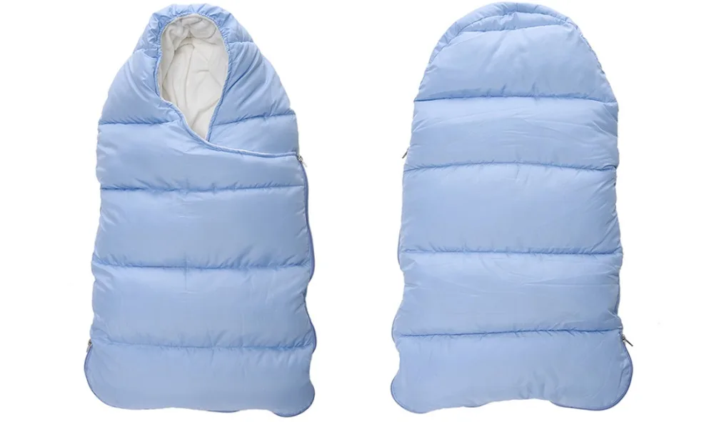 blue sleeping bag