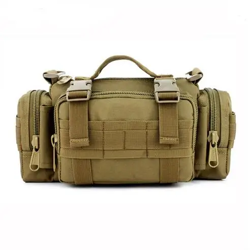 Качественные мужские Тактическая Военная Сумка molle сумка маленькая Боевая поясная сумка через плечо сумка для охоты кемпинга Бесплатная