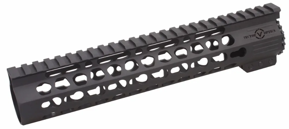 Тактический ультра тонкий KeyMod 7 10 12 15 17 дюймов свободный поплавок Picatinny рельс