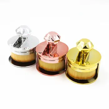 

XY Fancy Stamps Makeup Brushes Soft Base Foundation Brush Round Portable Make Up Brush Pro Contour Brush