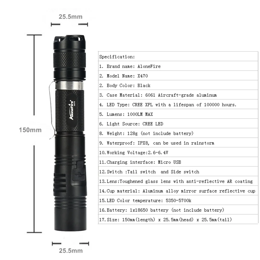 X470 led flashlight (26)