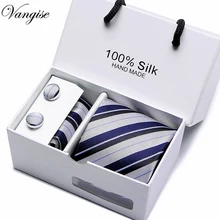 Brand New Male Tie Set Necktie Polyester Handmade Classic Dress Necktie Set Gift Box Packing Blue striped Dots Free Shipping Brand New Male Tie Set Necktie Polyester Handmade Classic Dress Necktie Set Gift Box Packing Blue striped Dots Free Shipping