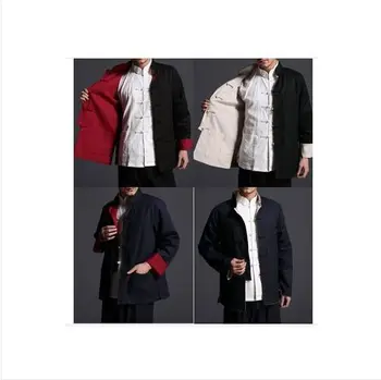 

wing chun Tang suits kung fu Martial arts uniforms Chinese traditional clothing reversible jacket high quality 2 sides color