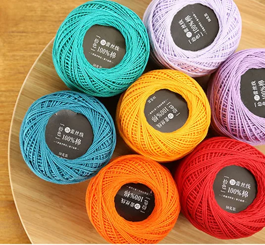 Venta al por mayor 50g N. ° 3 Seda lana gruesa hilo de ganchillo cordón wayuu  bolso hecho a mano ganchillo verano algodón fino tejido de lana|Tejido DIY|  - AliExpress