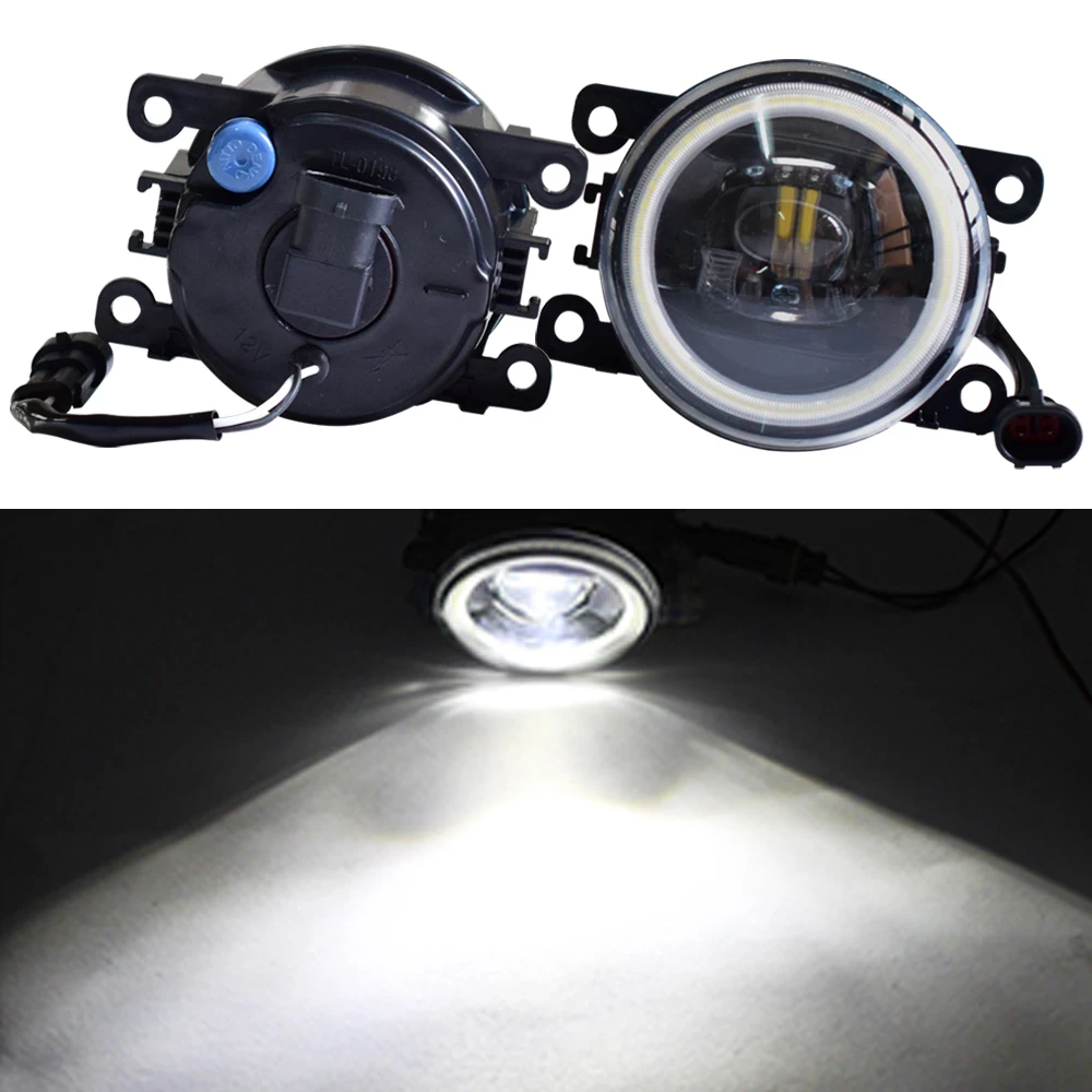 

Fog Lamp Assembly Super Bright Fog Light For Opel Astra H GTC Hatchback 2005-2010 Angel Eyes LED Fog Lights 2pcs