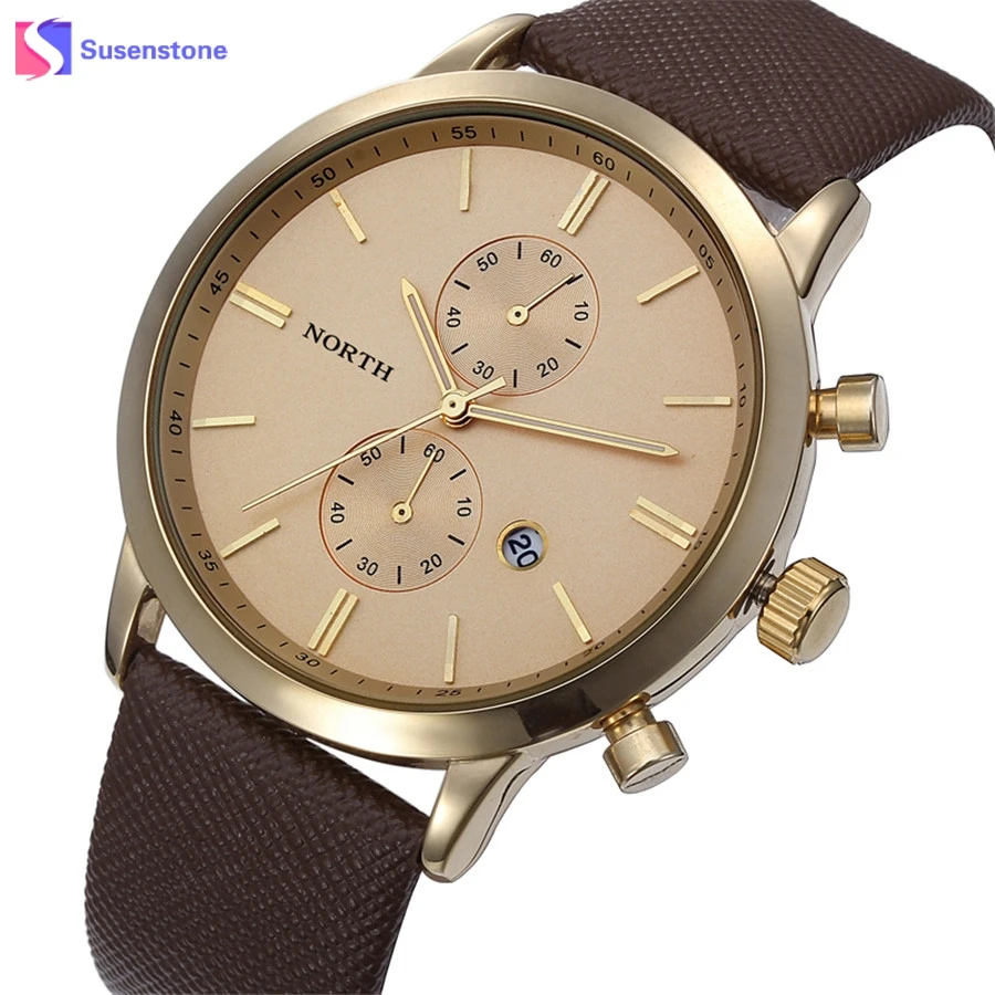 

New 2018 Men Watch Luxury Brand Leather Strap Quartz-Watch Fashion Casual Men Date Business Wrist Watches reloj hombre relogio