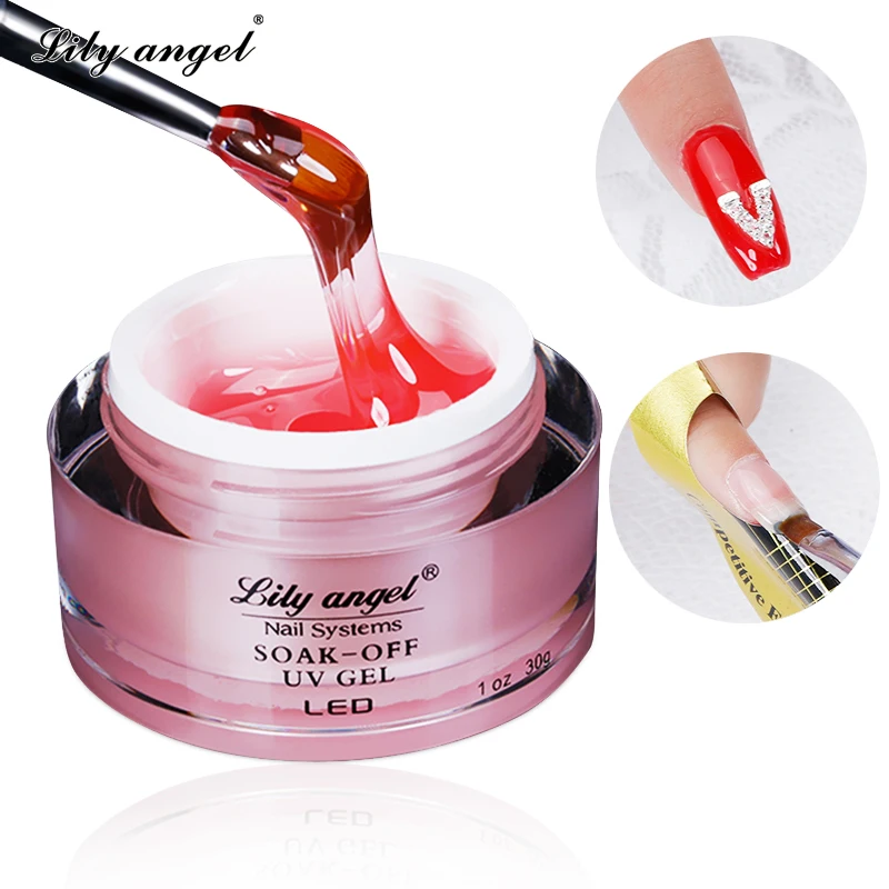 УФ гель для наращивания ногтей 30 г светодиодный лак Z25|gel for nail|uv gelgel soak off |