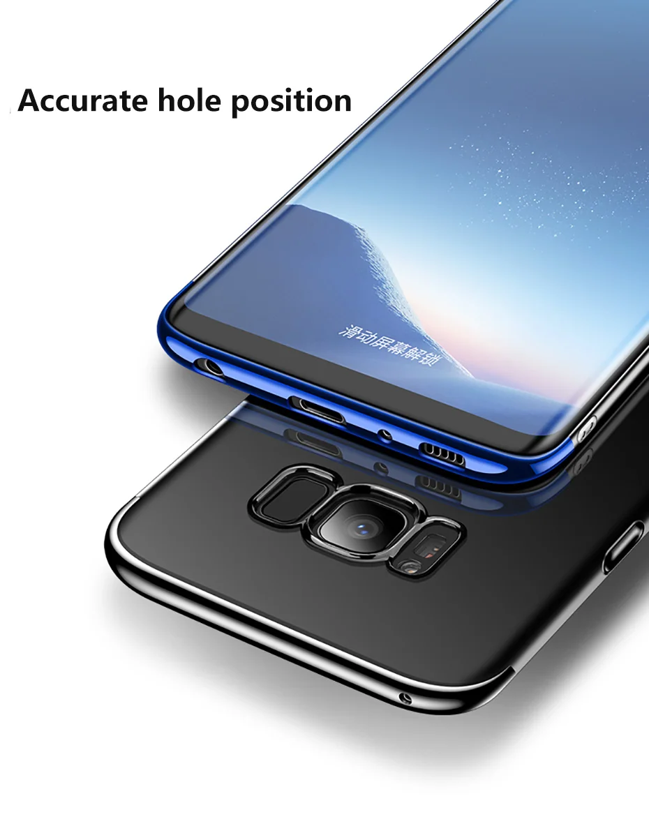 Soft Case For Samsung s8 s9 Silicone Case s7 Edge On YAMIZOO Note 8 9 Transparent Phone Case For Samsung Galaxy s8 s9 Plus Cover (1)