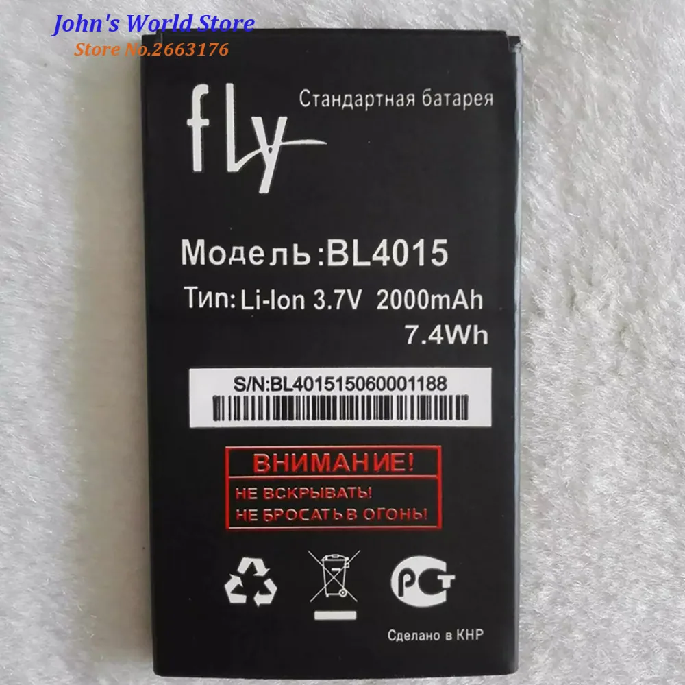 2019 высокое качество BL4015 батарея для Fly IQ440 IQ 440 Li-Ion 2000mAh Мобильный телефон Bateria Batterie