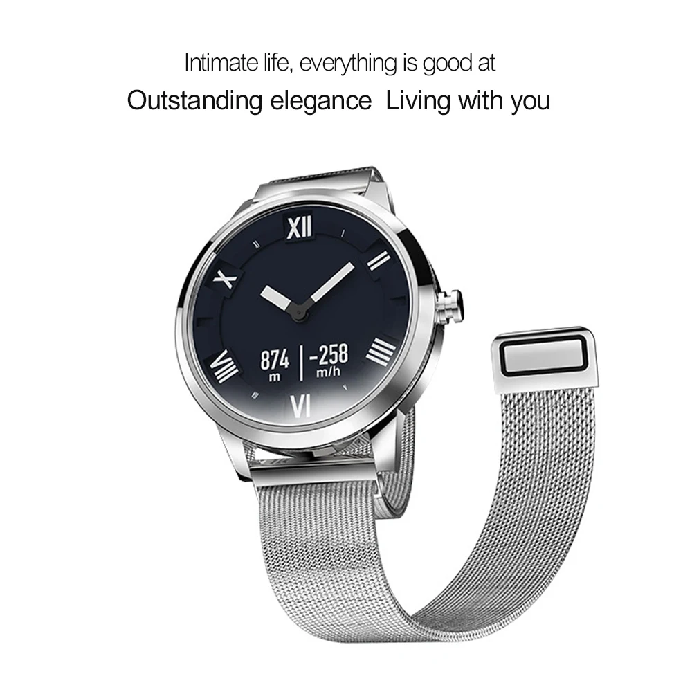 Lenovo Watch X Plus Smart Watch Milanese Fashion Watch OLED Screen 80M Waterproof Heart Rate/Air Pressure/Temperature Monitoring
