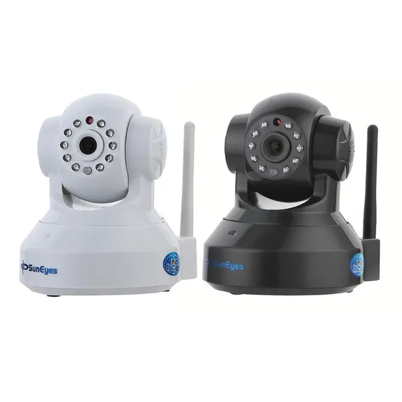 

SunEyes SP-TM01EWP Wireless WiFi 720P 1MP HD IP Camera Pan Tilt Two Way Audio IR Night Vision Home Security Webcam ONVIF & RTSP