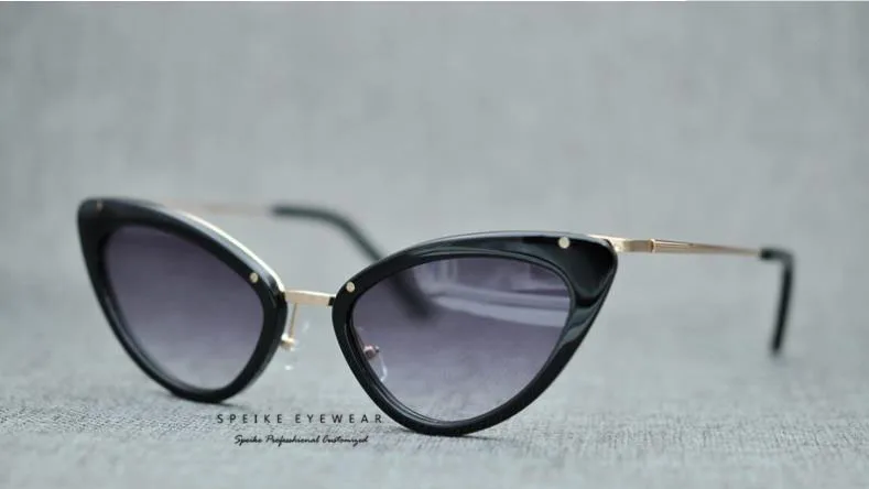 SPEIKO ручная работа близорукость солнцезащитные очки для чтения ретро в форме кошачьих глаз стиль очки с разноцветными линзами UV400 Радуга винтажные очки
