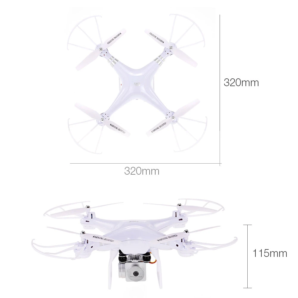 2.4G 1080P Camera Drone Professional Wifi FPV Drone Height Hold Real-time Transmission Video RC Quadcopter Helicopter Dron (2)