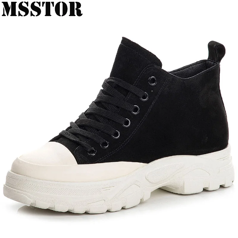 

MSSTOR Spring 2019 Women's Skateboarding Shoes Casual Fashion Sport Shoes For Women Outdoor Athletic Walking Ladies Sneakers