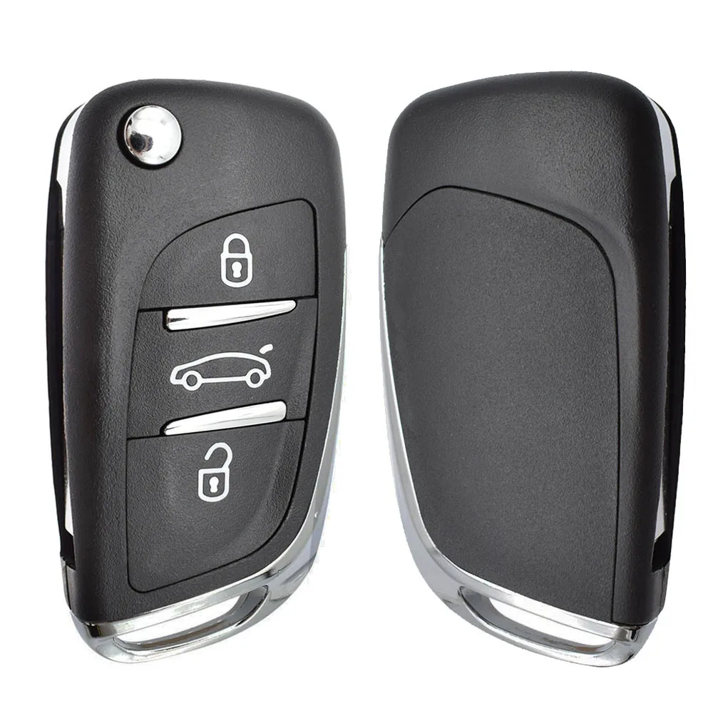 Корпус автомобильного ключа дистанционного управления чехол для peugeot 308 207 307 3008 807 Expert партнер для Citroen C2 C3 C4 Пикассо Замена 2 3 кнопки