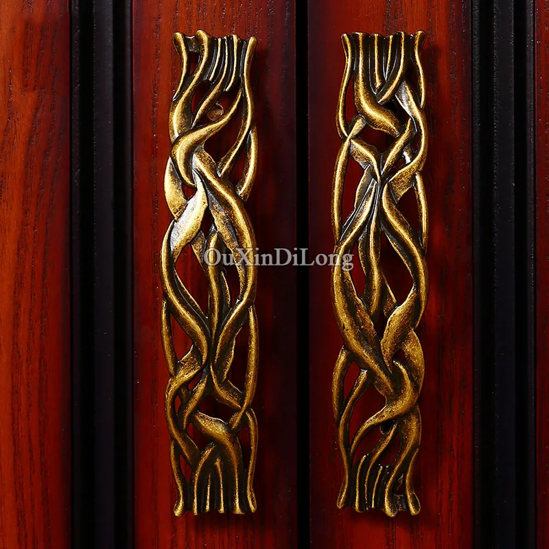 

Retro Style 10PCS European Antique Kitchen Door Furniture Handles Cupboard Drawer Wardrobe Cabinet Pulls Handles and Knobs