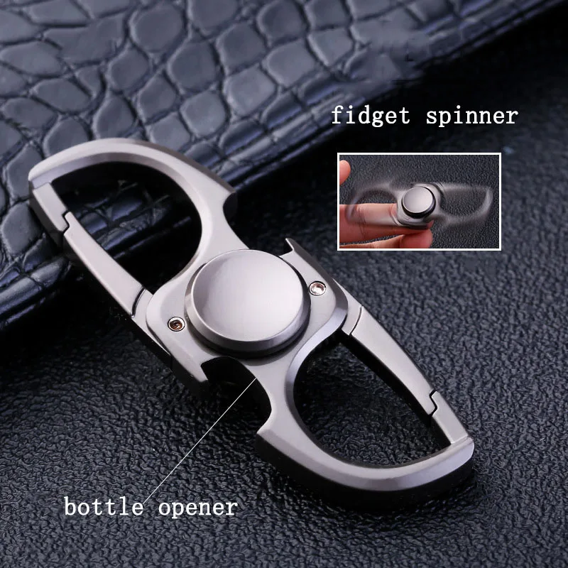 

fidget spinner keychain key ring bottle opener handspinner finger spinner key chain key holder llaveros hombre free shipping