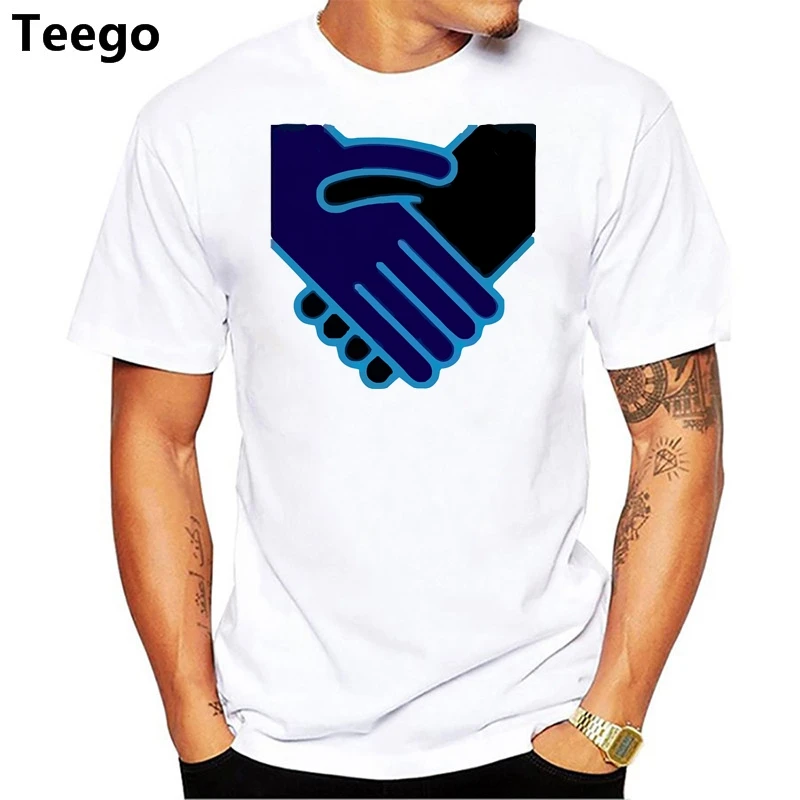 Fashion Tops Short Men Graphic Crew Neck Two Door Cinema Club