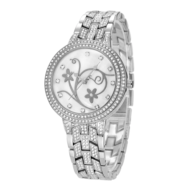 BELBI Brand Gold Watch Women Luxury Rhinestone Watches Ladies Dress Wristwatches JAPAN Quartz Movement Relogio Feminino