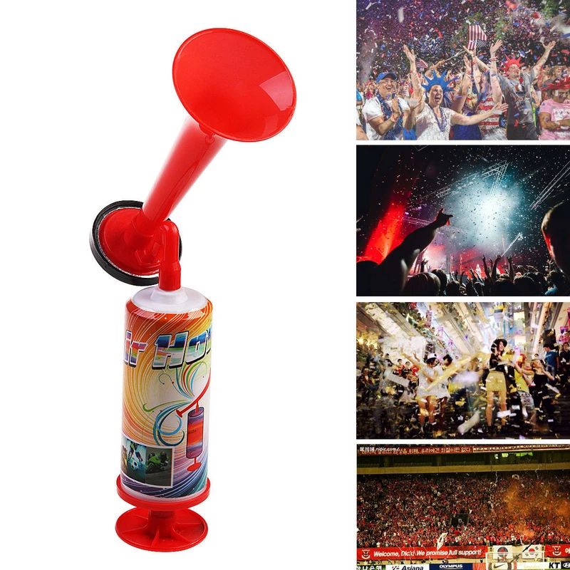 Handheld Small Air Horn Pump Loud Noise Maker Safety Parties Sports Events