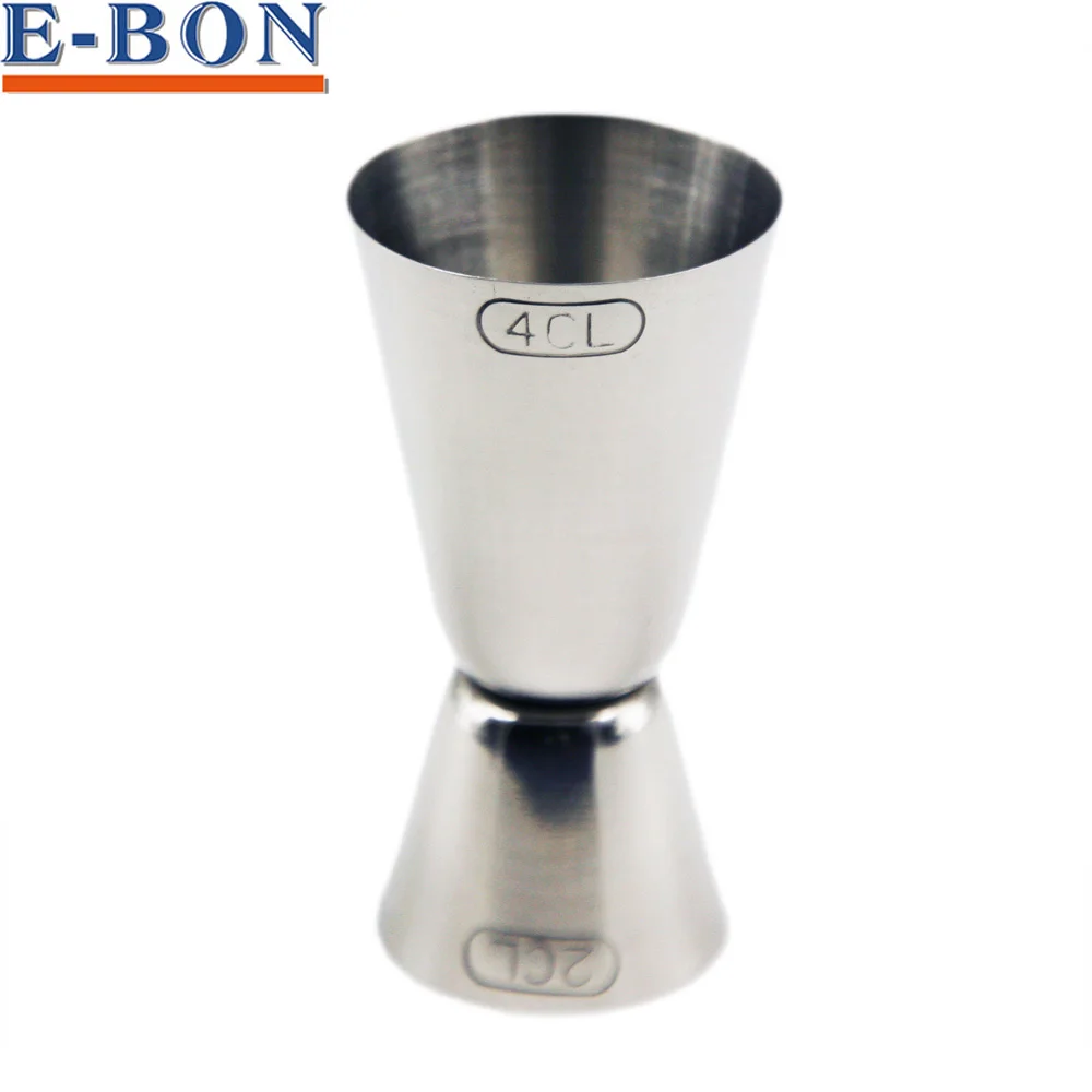 20/40ml Stainless Steel Cocktail Measuring Bar Jigger Double Cup Bartender Measuring Cup Barware