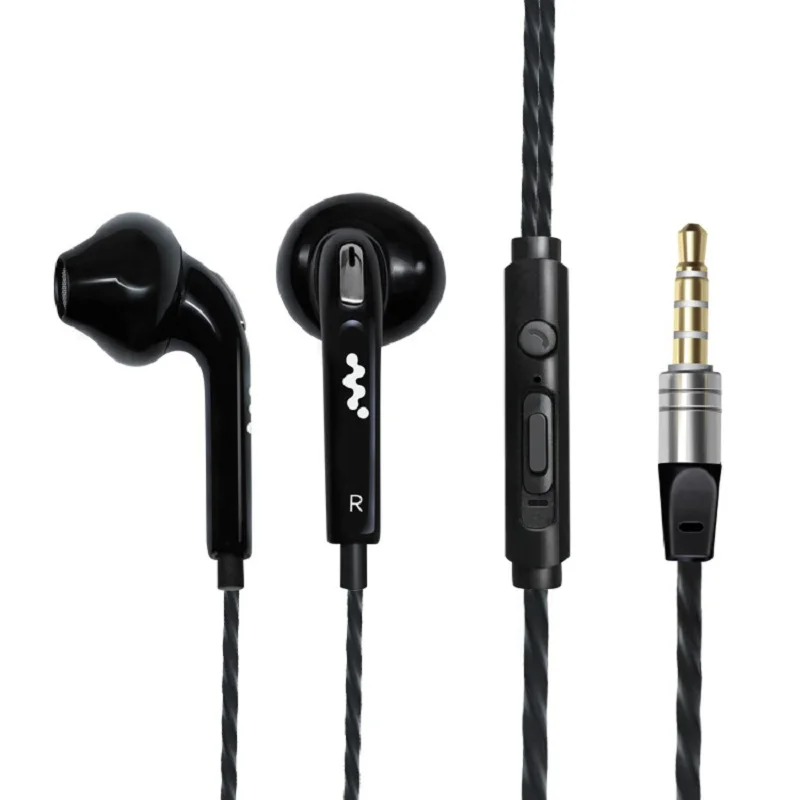 

Universal 3.5mm Earphone for Mobile Phone Handsfree with Microphone Wired Earphone Stereo HIFI Earbuds