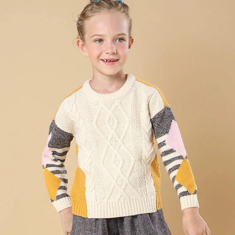 

Sweaters For Girls Clothing Winter Pullover Kids Sweaters Outerwear Children Knitwear Girl Clothes Tiny Cottons Autumn 2018