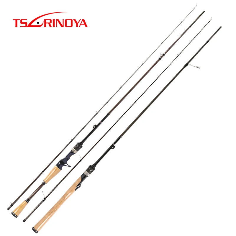TSURINOYA ELITE II спиннинг или Литье Удочки 1 95 м 2 секции Карп удочка стойка FUJI