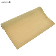Lychee Life Fashion A3 Двусторонняя замшевая бархатная кожаная ткань для рукоделия аксессуары DIY лоскутное украшение одежды
