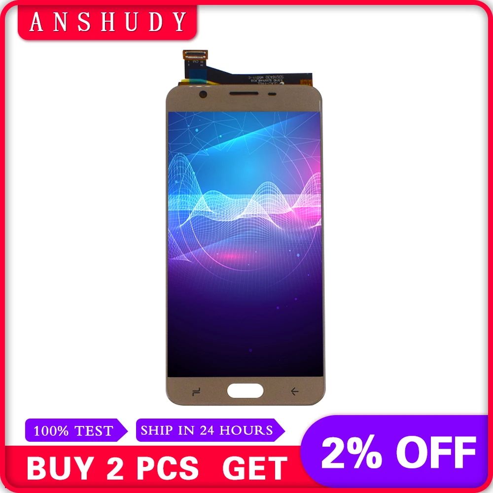 

Adjustable For SAMSUNG Galaxy J7 Prime 2 2018 G611 G611FF/DS LCD Display Panel Module + Touch Screen Digitizer Sensor Assembly