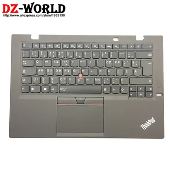 شراءلوحة مفاتيح جديدة/أوريج لـ Thinkpad X1 من الجيل الكربوني 3rd لوحة مفاتيح كندية فرنسية بإضاءة خلفية مع لوحة اللمس 00HT301 00HN946 SM20G18606