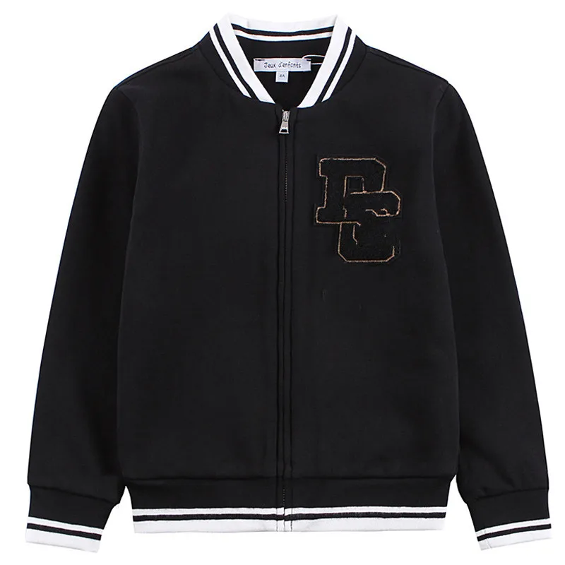 

Adult and kid's Black cotton jacket boys and girl's jacket