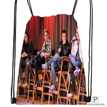 Custom Gerard Way My Chemical Romance походная сумка на шнурке милый рюкзак для детей(черная спинка) 31x40 см#180531-04-24