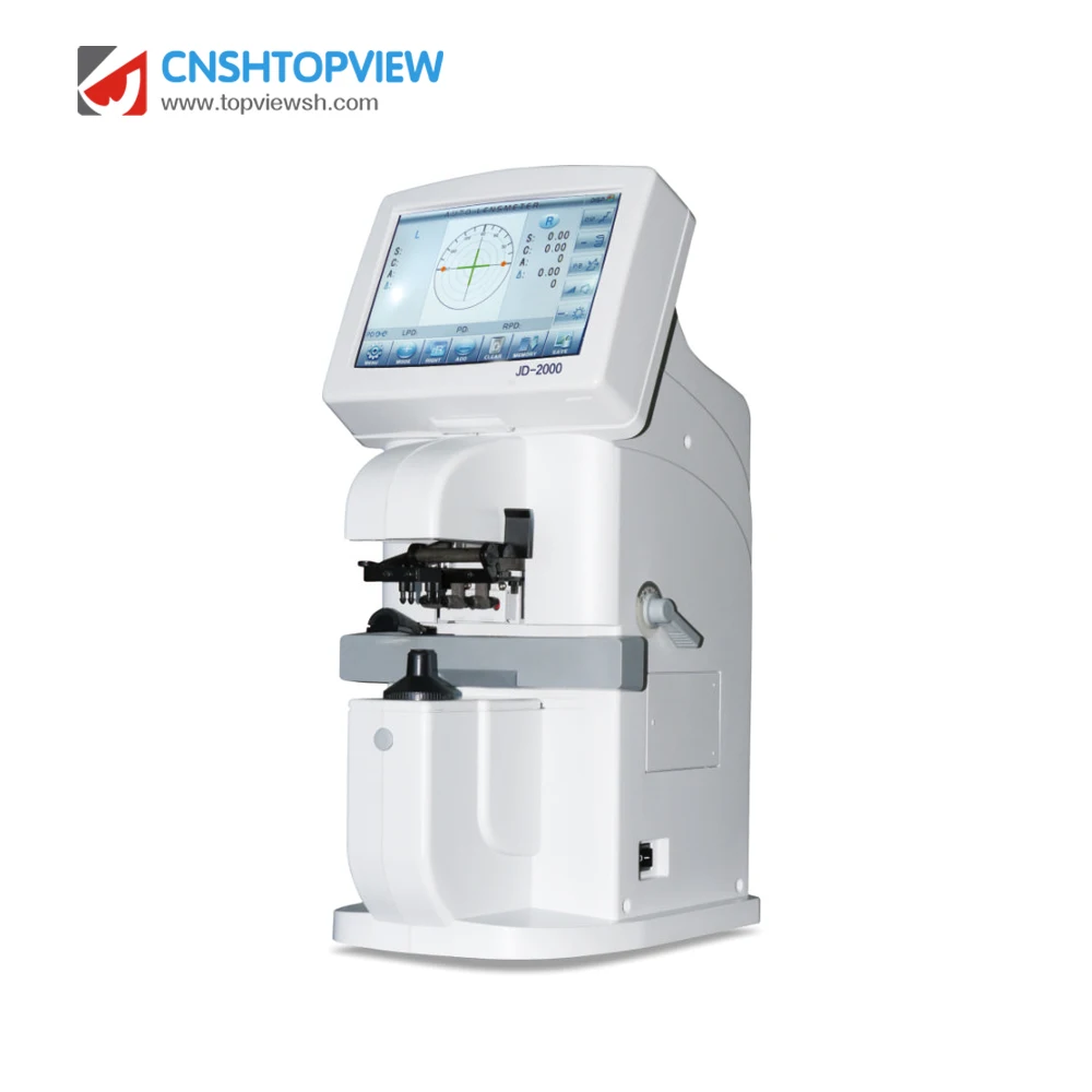 

JD2000B Digital Automatic Auto Lensmeter Lensometer Focimeter with PD no printer