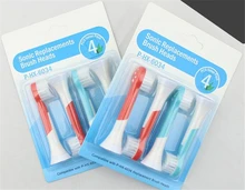 1600pcs HX6034 Generic Electric Sonic Replacement Brush Heads For Philips Sonicare Toothbrush Heads Children Soft Bristles