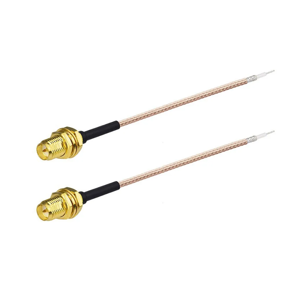 

RP SMA Female Male Adapter RG178 PCB Solder Pigtail Cable Cord For WIFI Wireless Antenna Router GPS GPRS Low Loss