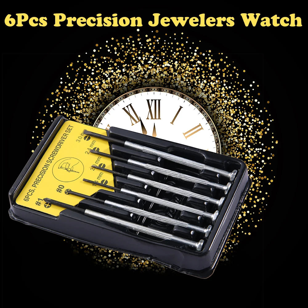 Buy 6Pcs/Set New Hot Precision Jewelers Watch