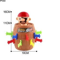 IPiggy новая Веселая игрушка-Новинка пиратское ведро для детей и взрослых интеллектуальная игра Lucky Stab всплывающие игрушки для детей