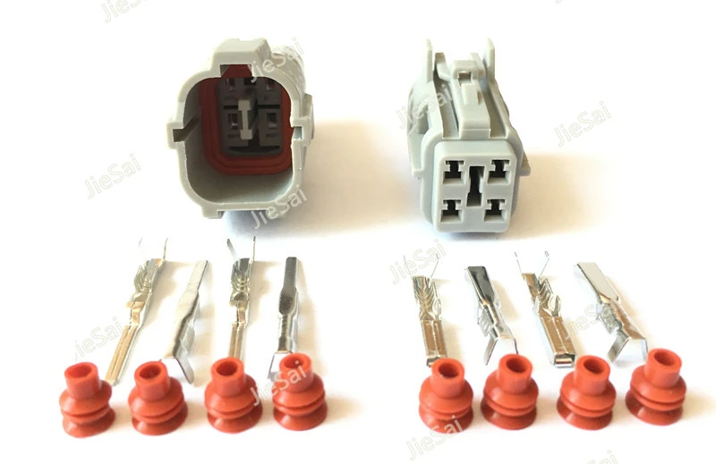 Set Connettori Elettrici 4 Pin Maschio E Femmina Impermeabili – MG640333/MG610331, 5 Pezzi, Certificazione ISO9001