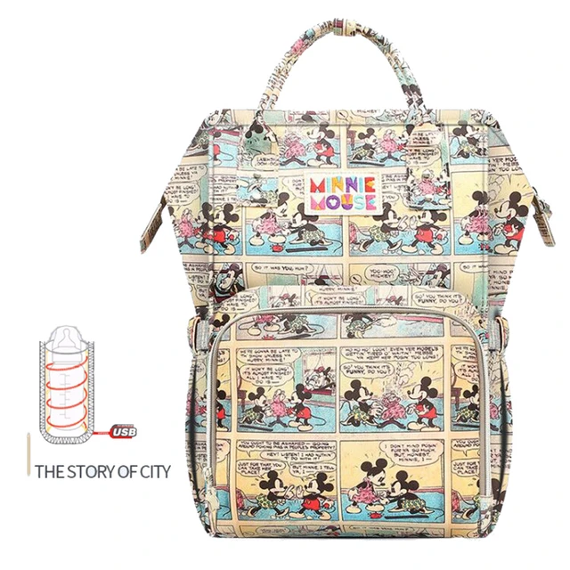 Disney Large Capacity Usb Oxford Cloth Insulation Bags The Story Of Disney Large Capacity Usb Oxford Cloth Insulation Bags The Story Of City Bottle Feeding Storage Bag