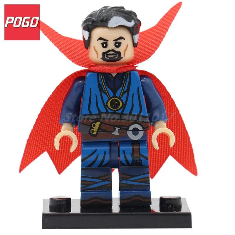 POGO Super Heroes Doctor Strange DIY Block With Lepin Building Model Set Single Sale PG049 Classic