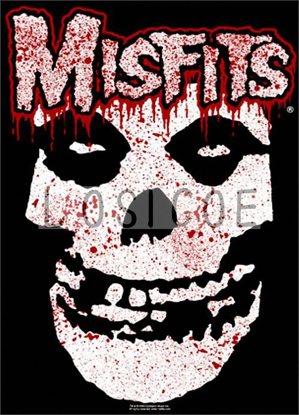 Giant Size Misfits Retro Kraft Paper Poster Flip Chart Wall