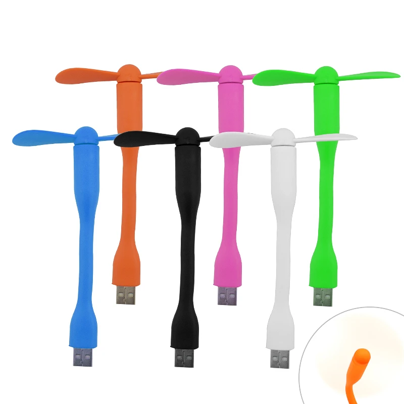 

Portable USB Fan Flexible Mini removable USB Gadget Fan For Power Bank Notebook Computer Summer USB Gadgets USB Output Hot Sale