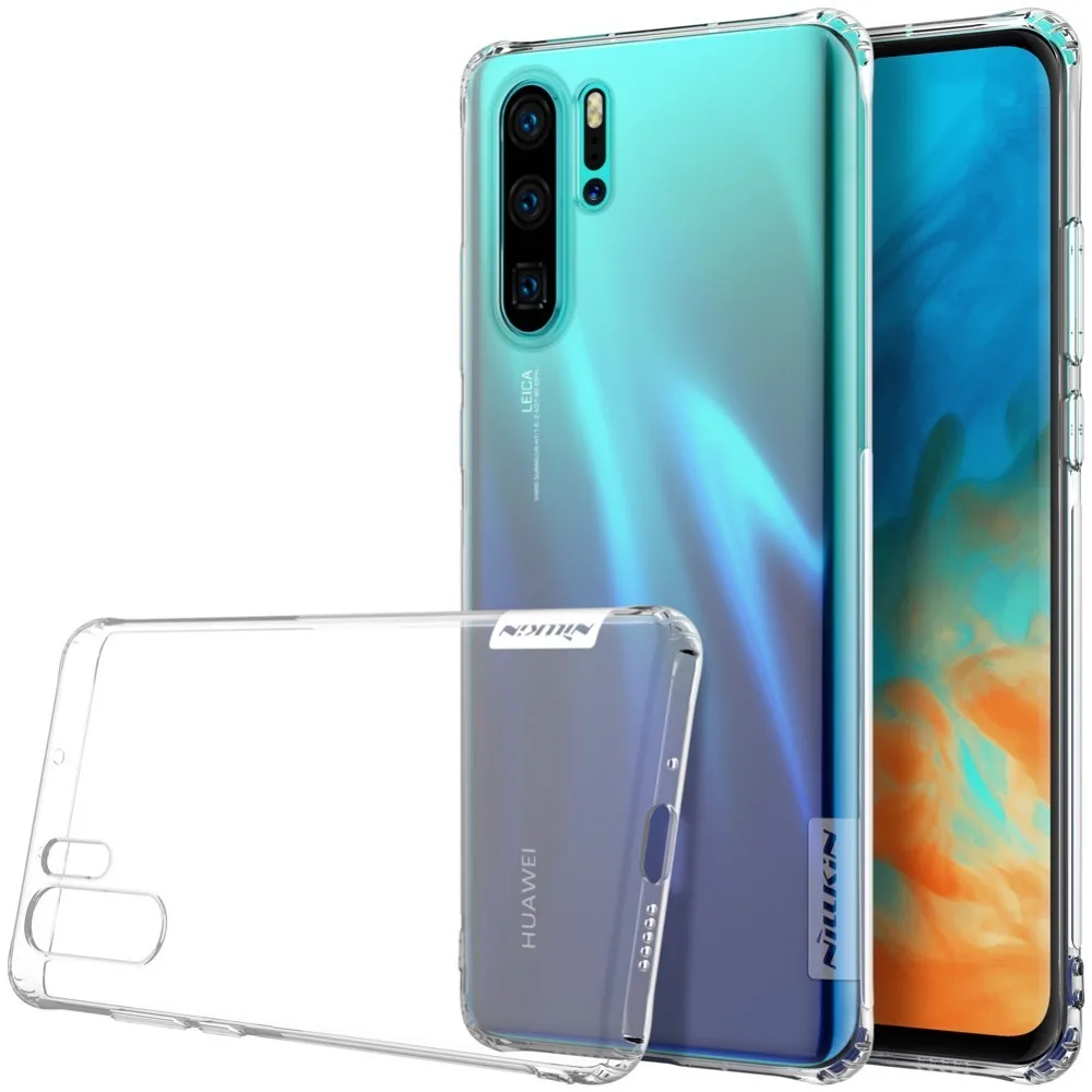 Чехол NILLKIN для huawei P30 Pro, чехол для huawei P30 Pro Lite, силиконовый чехол серии Nature, мягкая задняя крышка из ТПУ, чехол для телефона s - Цвет: Clear